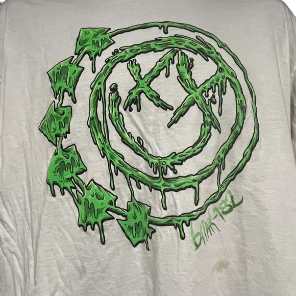 Blink-182 Slime Logo T-Shirt Men’s Large - Picture 2 of 4
